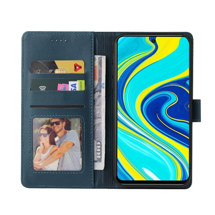 For Xiaomi Redmi Note 9 Pro GQUTROBE Skin Feel Magnetic Leather Phone Case