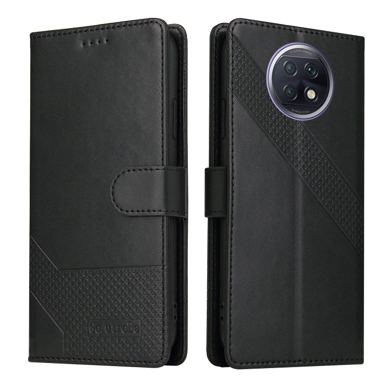 For Xiaomi Redmi Note 9T GQUTROBE Skin Feel Magnetic Leather Phone Case
