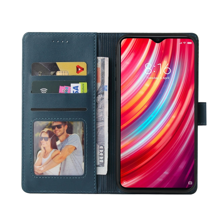 For Xiaomi Redmi Note 8 Pro GQUTROBE Skin Feel Magnetic Leather Phone Case