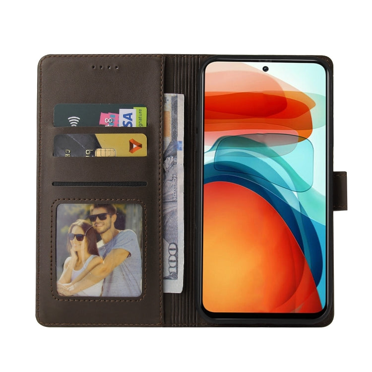 For Xiaomi Redmi Note 10 Pro GQUTROBE Skin Feel Magnetic Leather Phone Case