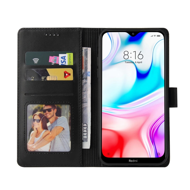 For Xiaomi Redmi 8 GQUTROBE Skin Feel Magnetic Leather Phone Case