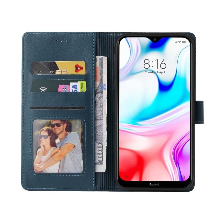 For Xiaomi Redmi 8 GQUTROBE Skin Feel Magnetic Leather Phone Case