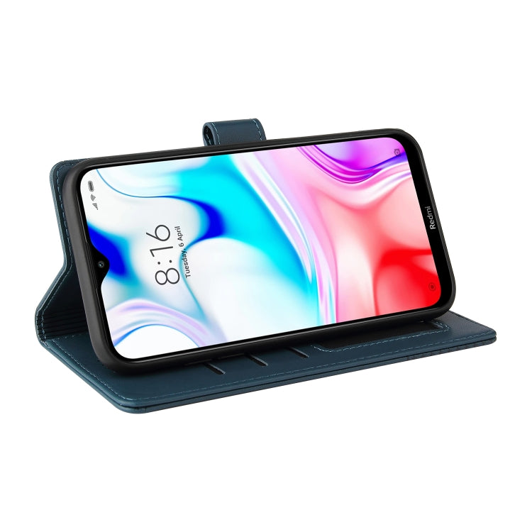 For Xiaomi Redmi 8 GQUTROBE Skin Feel Magnetic Leather Phone Case