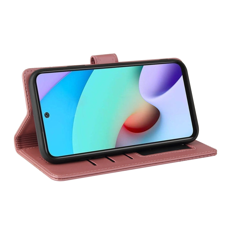 For Xiaomi Redmi 10 GQUTROBE Skin Feel Magnetic Leather Phone Case