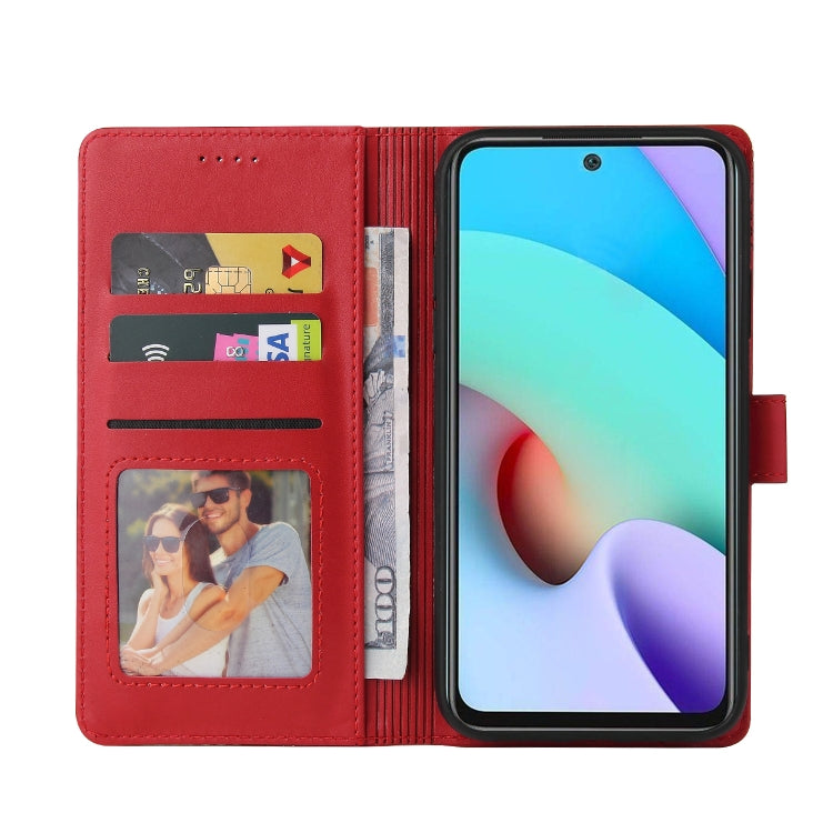 For Xiaomi Redmi 10 GQUTROBE Skin Feel Magnetic Leather Phone Case