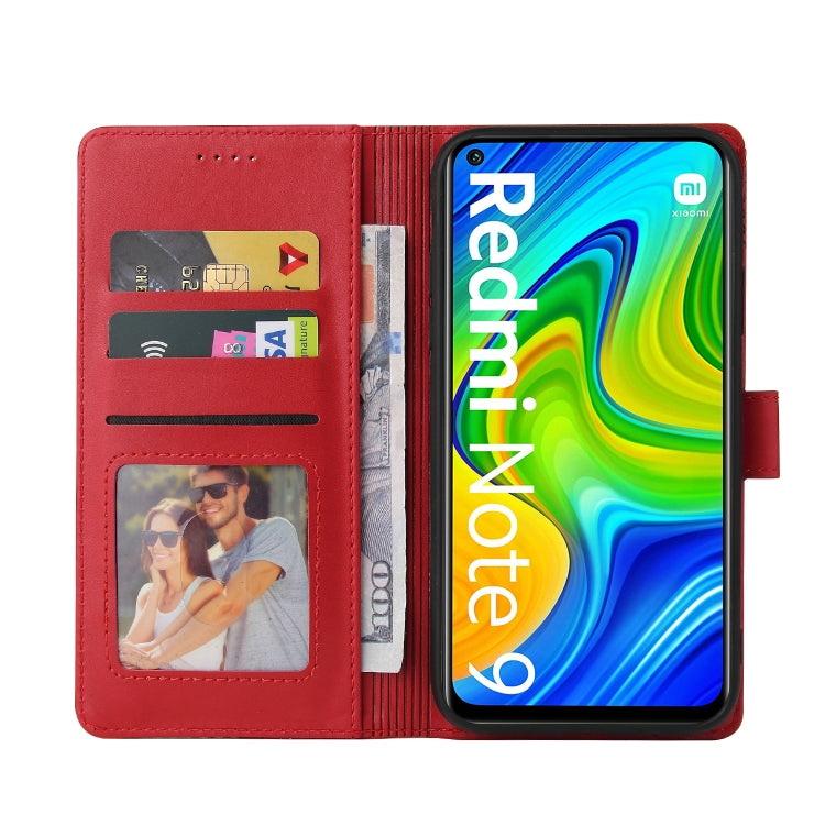 For Xiaomi Redmi Note 9 / 10X 4G GQUTROBE Skin Feel Magnetic Leather Phone Case