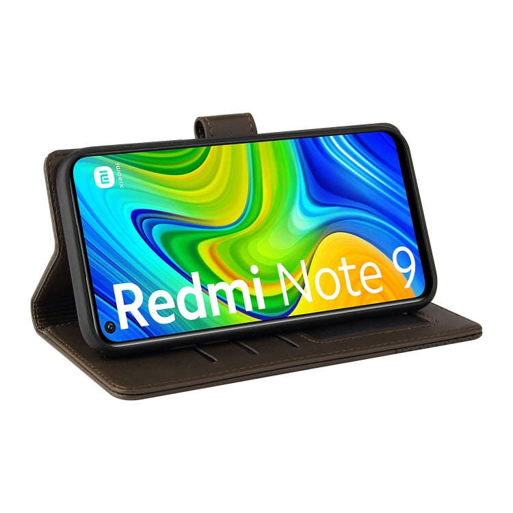 For Xiaomi Redmi Note 9 / 10X 4G GQUTROBE Skin Feel Magnetic Leather Phone Case