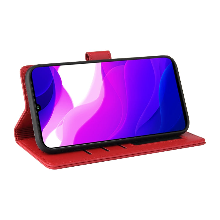 For Xiaomi Mi 10 Lite GQUTROBE Skin Feel Magnetic Leather Phone Case