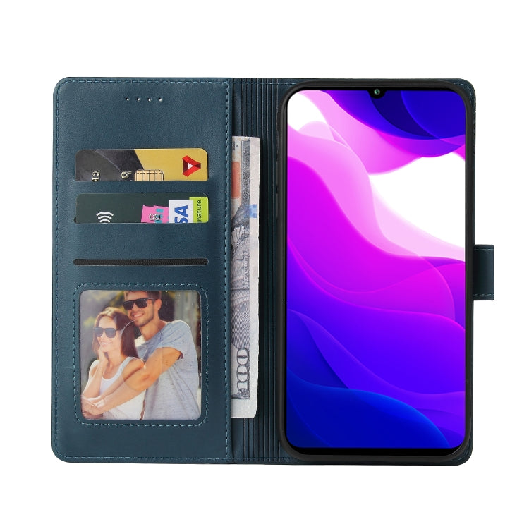 For Xiaomi Mi 10 Lite GQUTROBE Skin Feel Magnetic Leather Phone Case