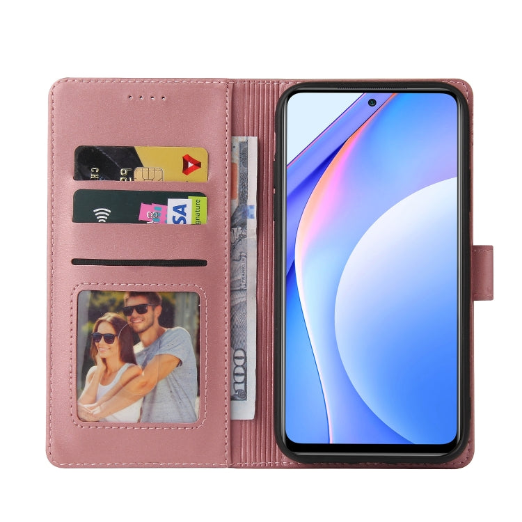 For Xiaomi Mi 10T Lite GQUTROBE Skin Feel Magnetic Leather Phone Case