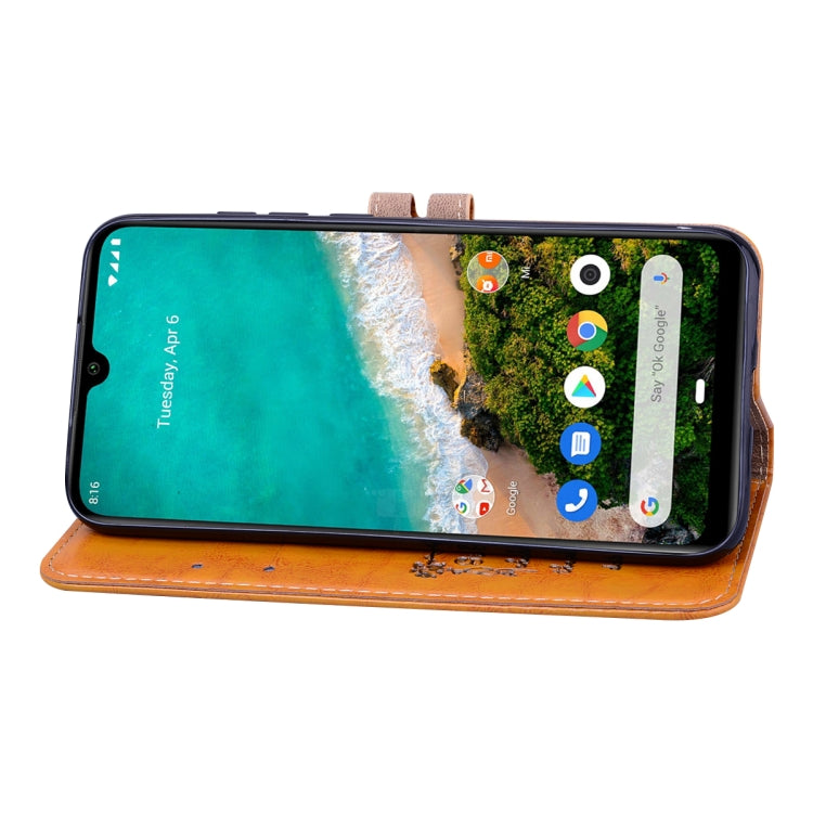 For Xiaomi Mi A3 Business Style Oil Wax Texture Horizontal Flip Leather Case, with Holder & Card Slots & Wallet