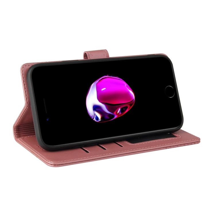 For iPhone SE 2022 / SE 2020 / 8 / 7 GQUTROBE Skin Feel Magnetic Leather Phone Case