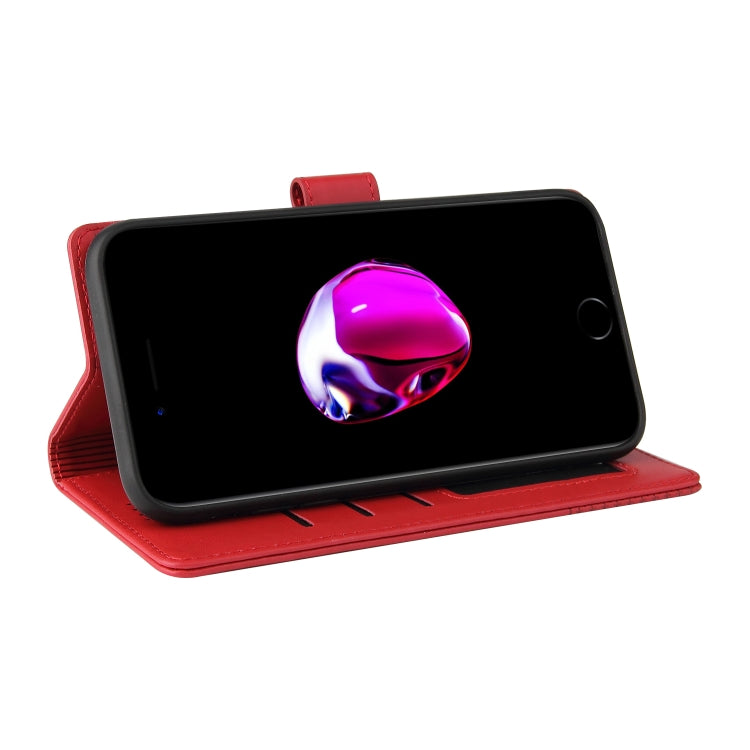 For iPhone SE 2022 / SE 2020 / 8 / 7 GQUTROBE Skin Feel Magnetic Leather Phone Case