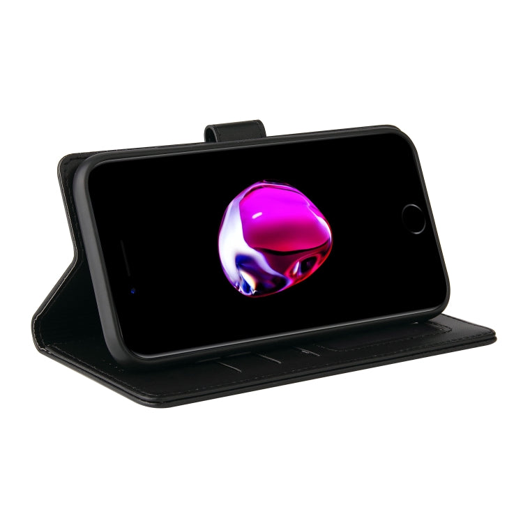 For iPhone SE 2022 / SE 2020 / 8 / 7 GQUTROBE Skin Feel Magnetic Leather Phone Case