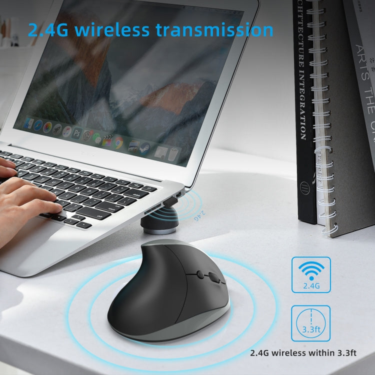 X10 2.4G Wireless Rechargeable Vertical Ergonomic Gaming Mouse