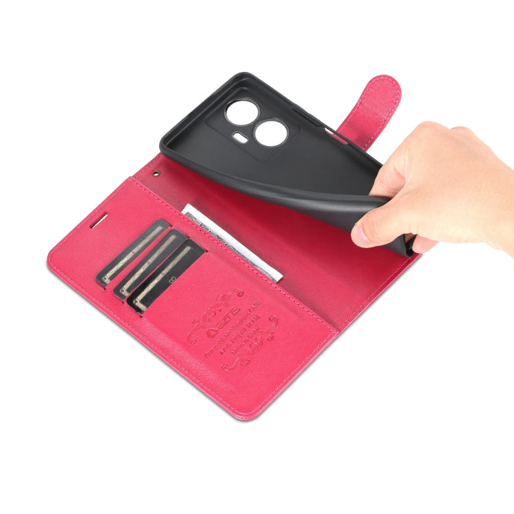 For vivo Y77e/Y77 5G Global AZNS Sheepskin Texture Flip Leather Phone Case