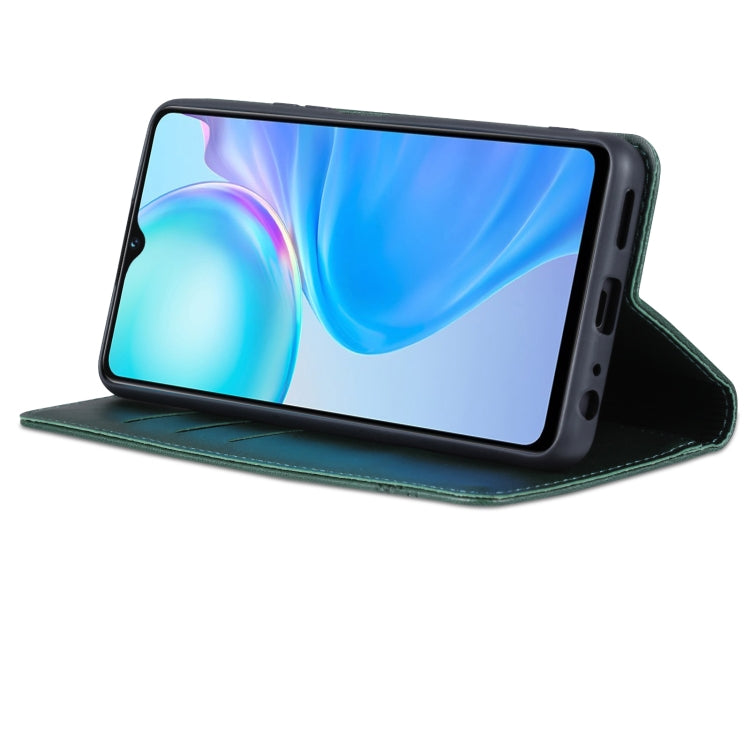 For vivo Y77e/Y77 5G Global AZNS Magnetic Calf Texture Leather Phone Case