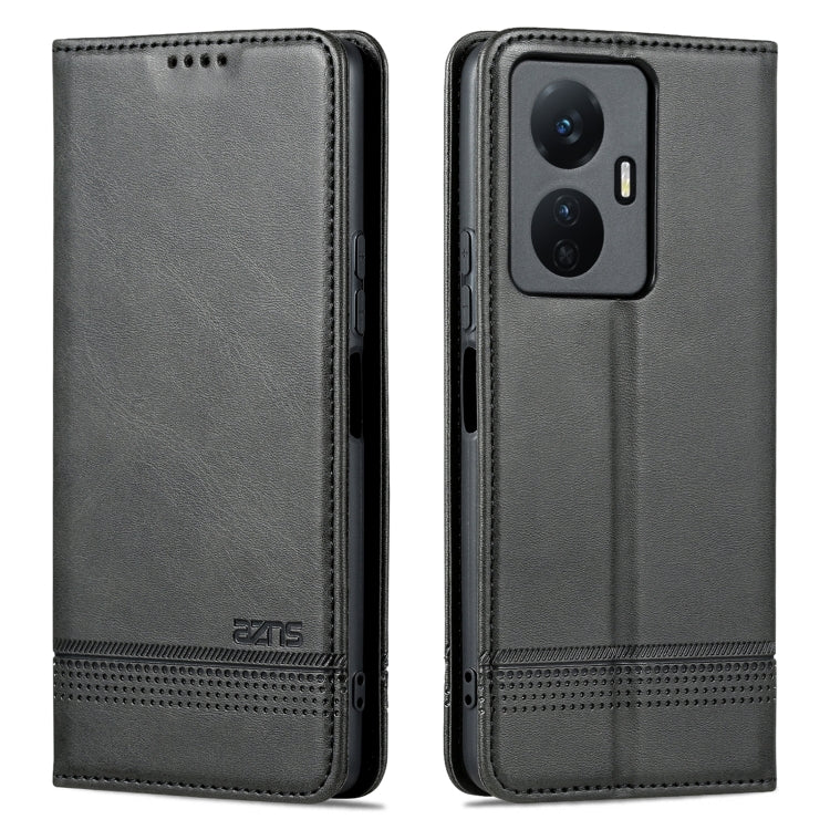 For vivo Y77e/Y77 5G Global AZNS Magnetic Calf Texture Leather Phone Case
