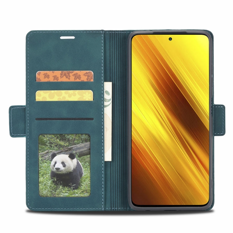 For Xiaomi Poco X3 Pro / X3 / X3 NFC Forwenw Dual-side Buckle Leather Phone Case