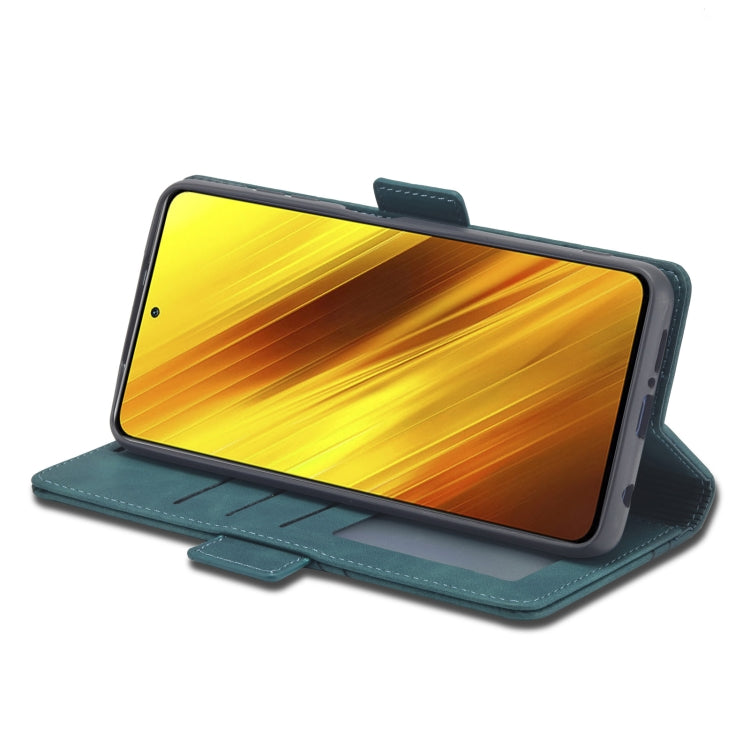 For Xiaomi Poco X3 Pro / X3 / X3 NFC Forwenw Dual-side Buckle Leather Phone Case