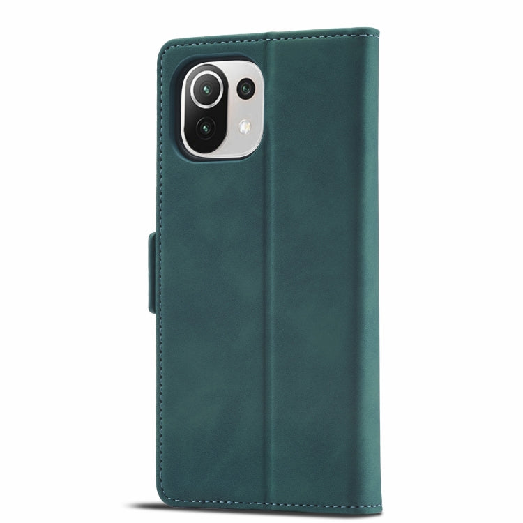 For Xiaomi Mi 11 Lite Forwenw Dual-side Buckle Leather Phone Case