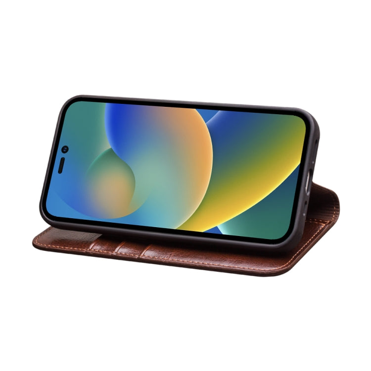 For iPhone 14 Pro QIALINO Horizontal Flip Leather Phone Case