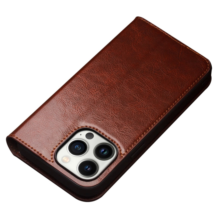 For iPhone 14 Pro QIALINO Horizontal Flip Leather Phone Case