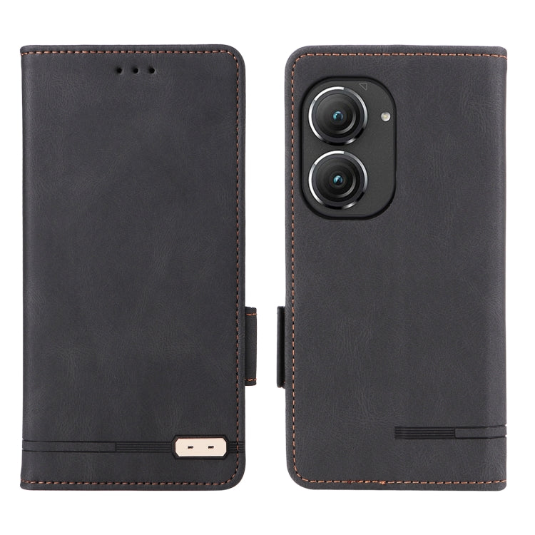 For Asus Zenfone 9 Magnetic Clasp Flip Leather Phone Case