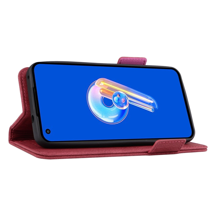 For Asus Zenfone 9 Magnetic Clasp Flip Leather Phone Case