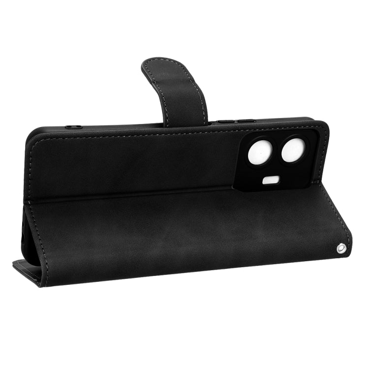 For vivo Y77 Global Skin Feel Magnetic Flip Leather Phone Case