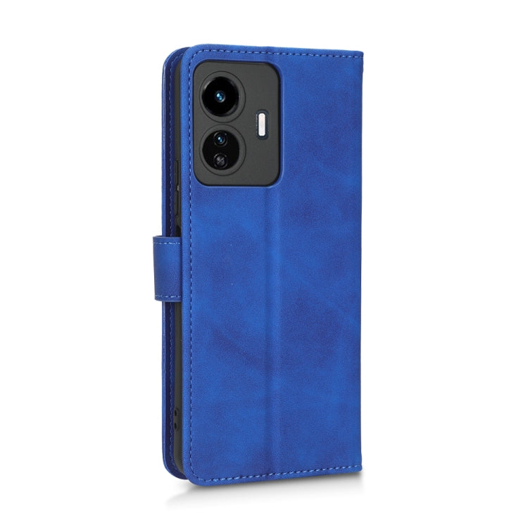 For vivo Y77 Global Skin Feel Magnetic Flip Leather Phone Case