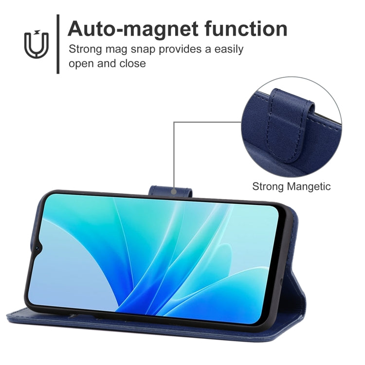 For OPPO A57e Leather Phone Case