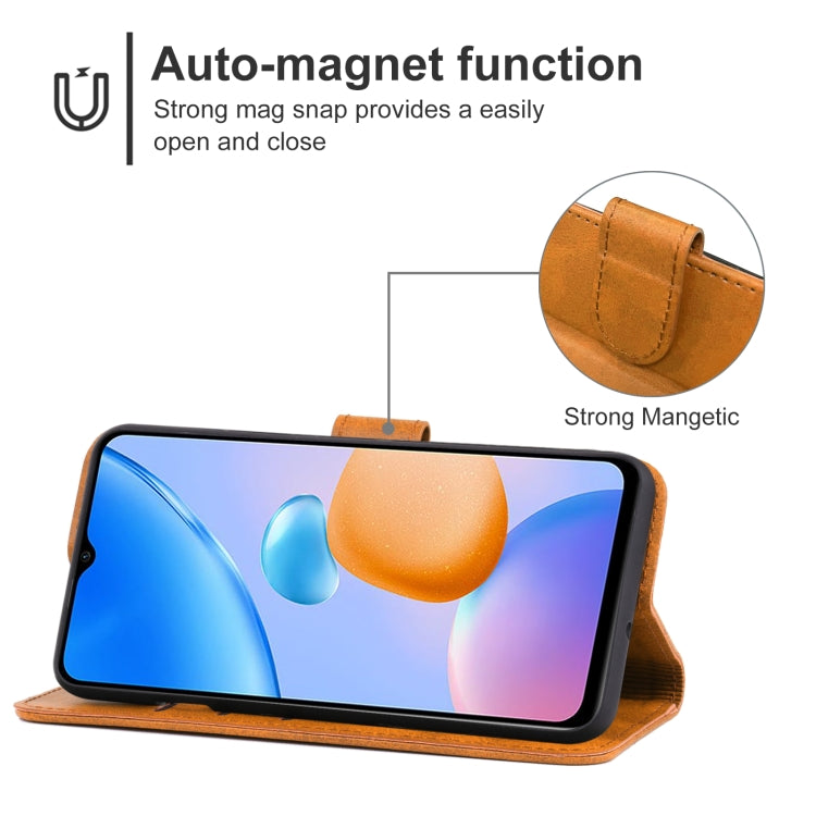 For Xiaomi Redmi 11 Prime Leather Phone Case