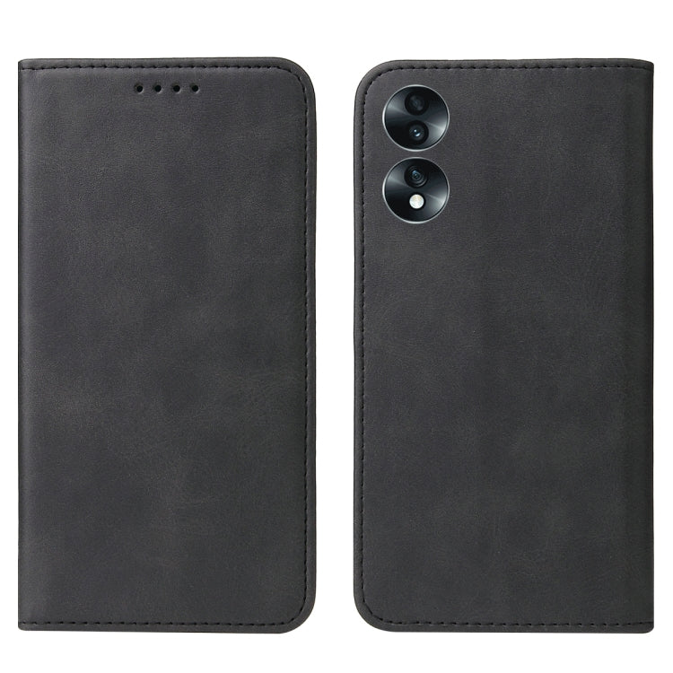 For Honor 70 Magnetic Closure Leather Phone Case