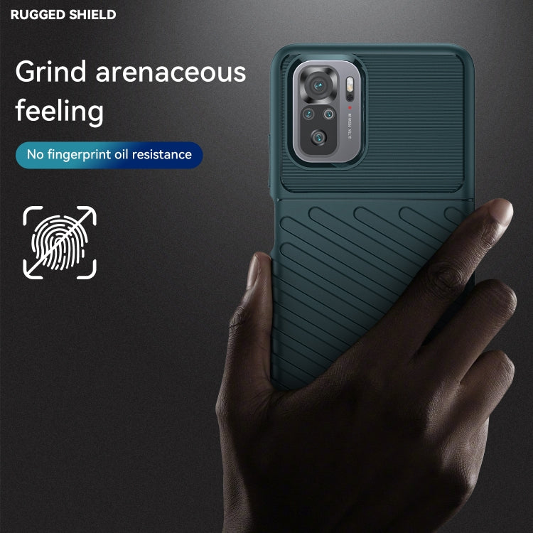 For Xiaomi Poco M5S Thunderbolt Shockproof TPU Protective Soft Phone Case