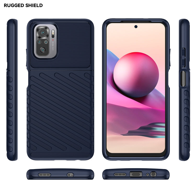 For Xiaomi Poco M5S Thunderbolt Shockproof TPU Protective Soft Phone Case