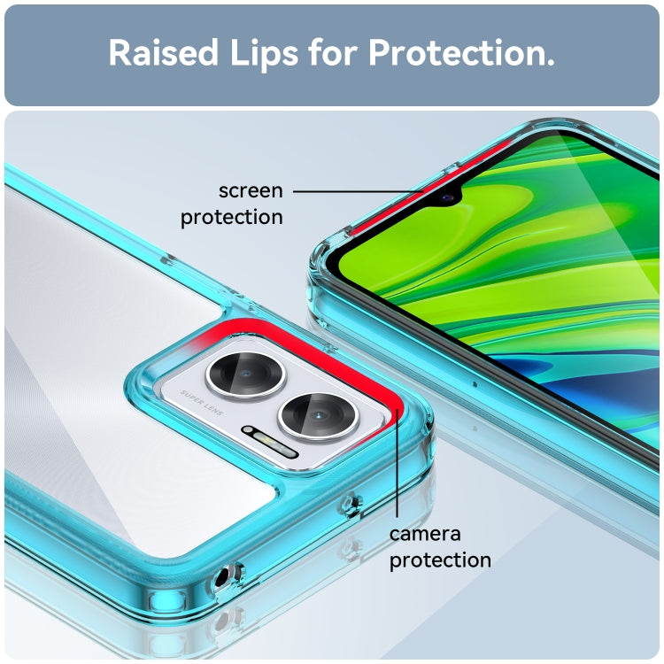 For Xiaomi Redmi 11 Prime Colorful Series Acrylic + TPU Phone Case