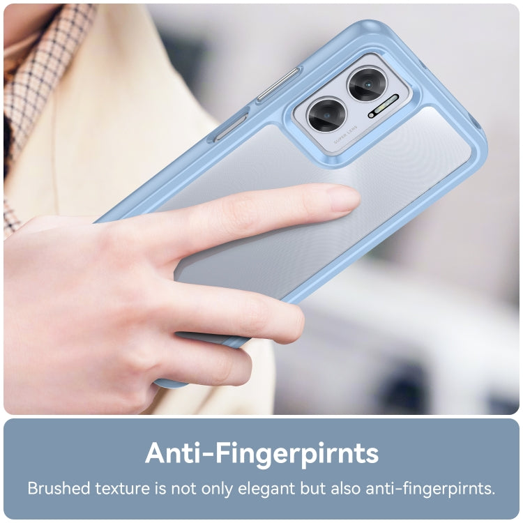 For Xiaomi Redmi 11 Prime Colorful Series Acrylic + TPU Phone Case