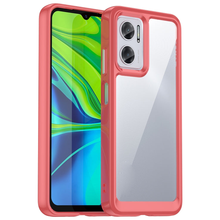 For Xiaomi Redmi 11 Prime Colorful Series Acrylic + TPU Phone Case