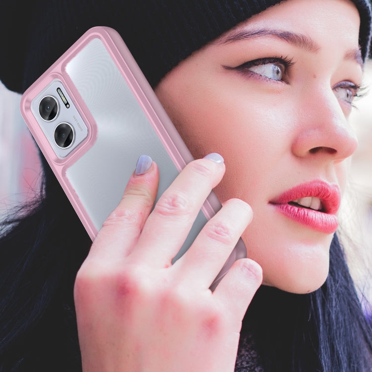 For Xiaomi Redmi 11 Prime Colorful Series Acrylic + TPU Phone Case