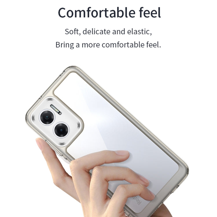 For Xiaomi Redmi 11 Prime Accurate Hole Colorful Series Acrylic + TPU Phone Case