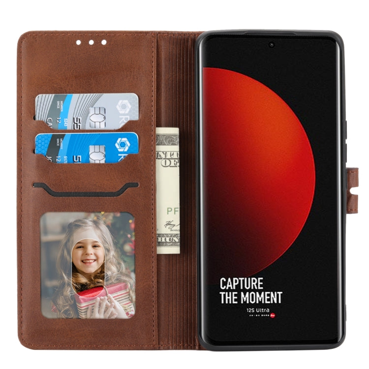 For Xiaomi 12S Ultra Embossed Happy Cat Pattern Flip Leather Phone Case