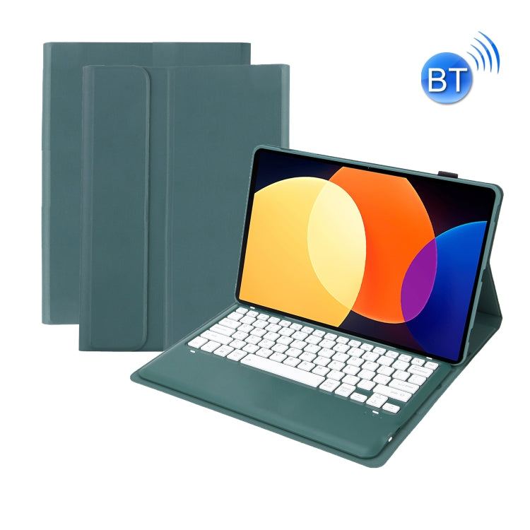 A0N4 Detachable Sheep Pattern TPU Bluetooth Keyboard Tablet Leather Case For Xiaomi Pad 5 Pro 12.4