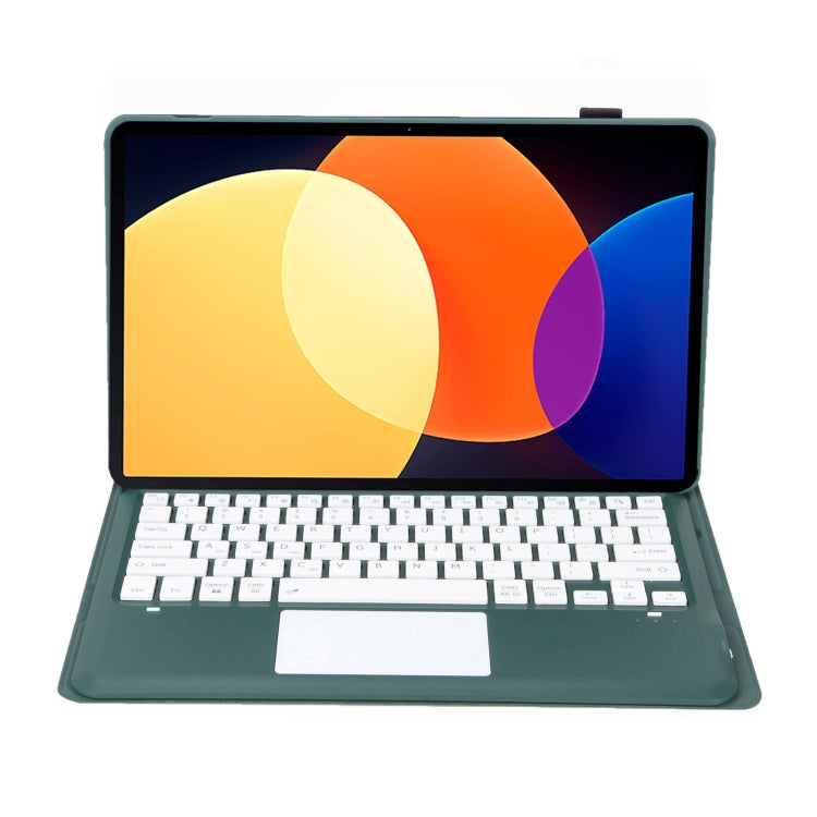 A0N4-A Detachable Sheep Pattern TPU Bluetooth Keyboard Tablet Leather Case with Touchpad For Xiaomi Pad 5 Pro 12.4