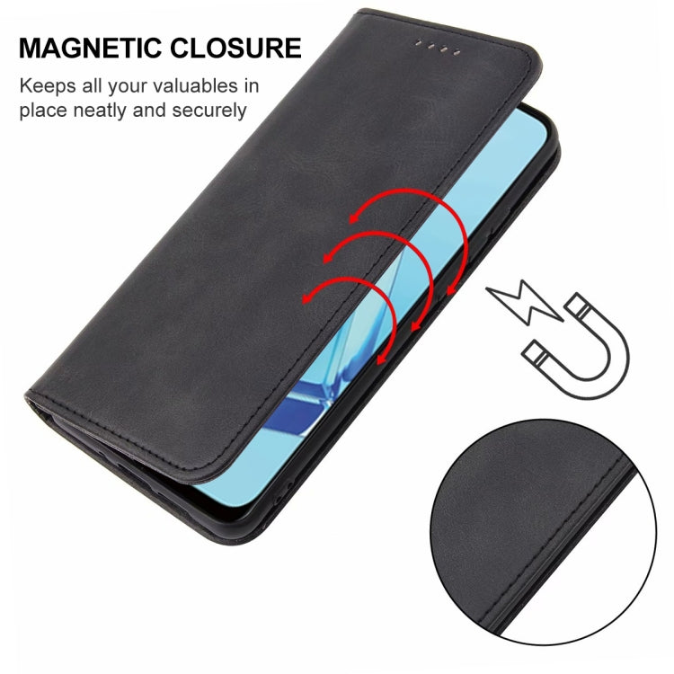 For OPPO A52 Magnetic Closure Leather Phone Case