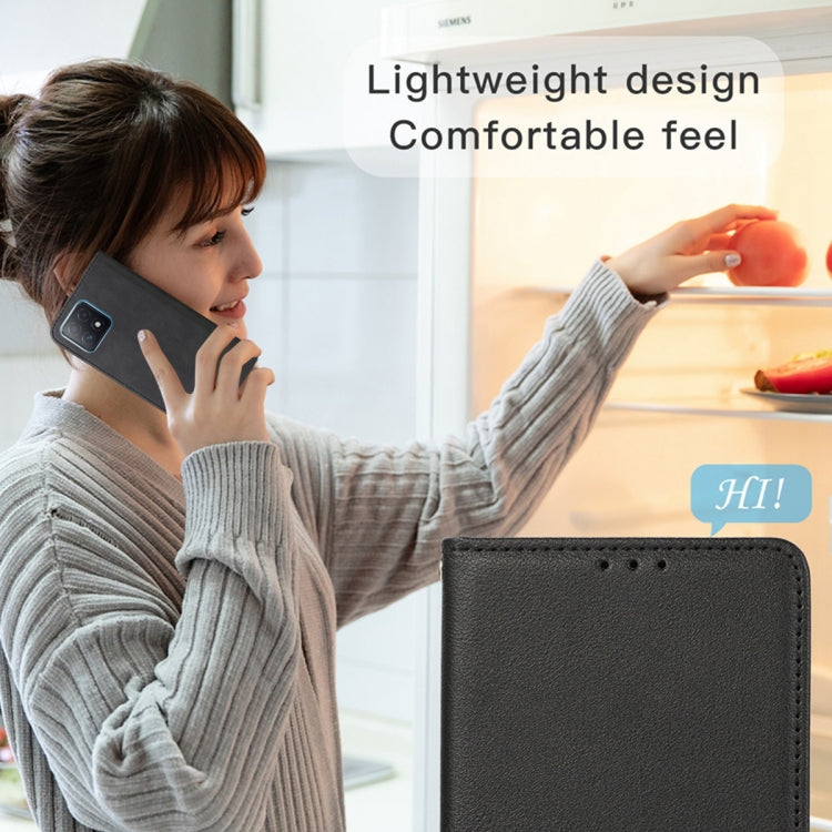 For OPPO A72 5G Magnetic Closure Leather Phone Case