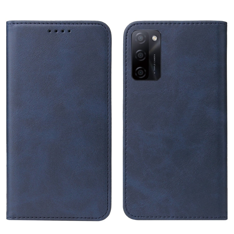 For OPPO A55s 5G / CPH2309 Magnetic Closure Leather Phone Case