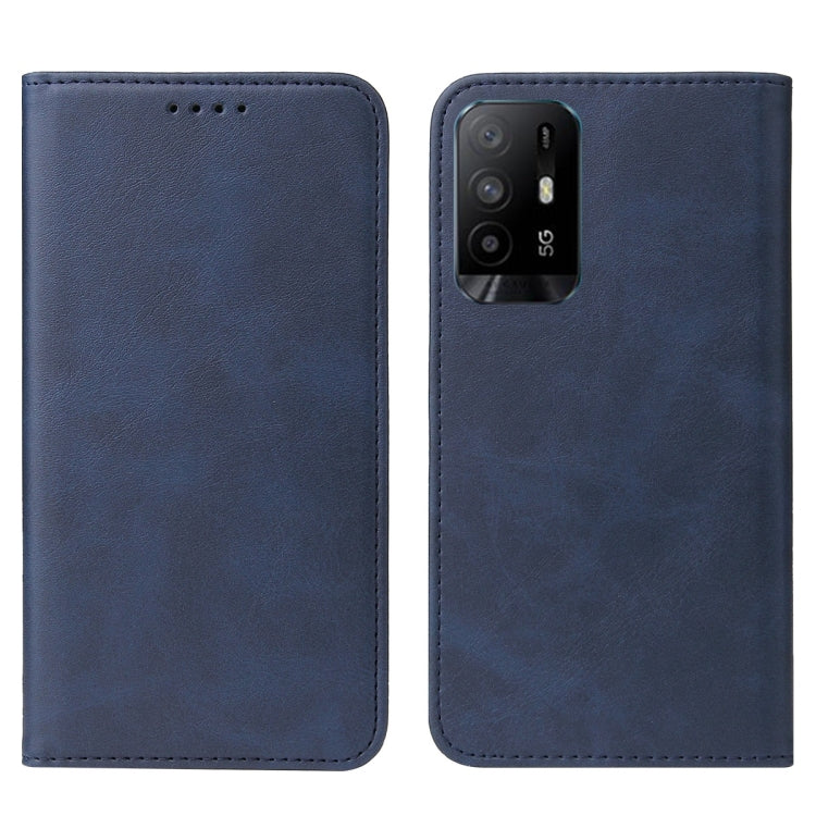 For OPPO A95 5G Magnetic Closure Leather Phone Case
