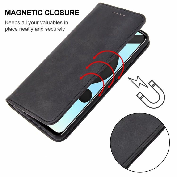 For Realme 6i India Magnetic Closure Leather Phone Case