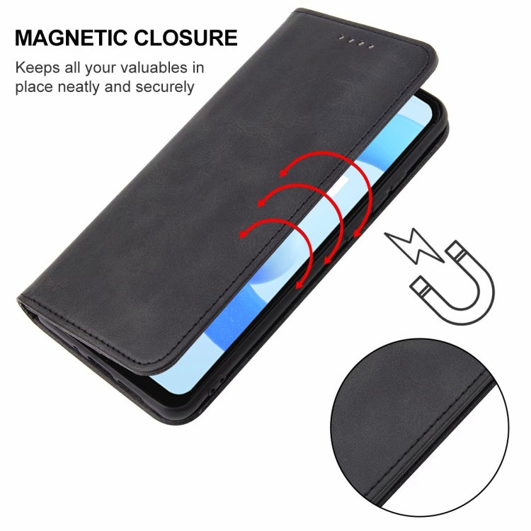 For Realme C11 2021 Magnetic Closure Leather Phone Case